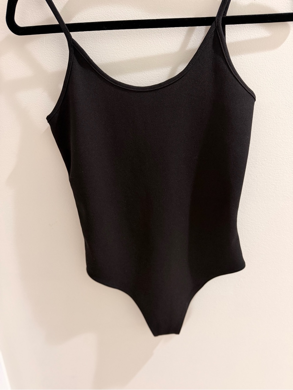 Black Thong Bodysuit